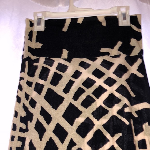 Black and white maxi skirt S - Picture 3 of 6